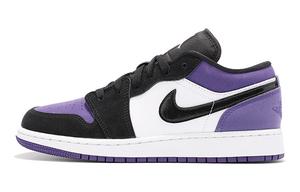 Кроссовки JORDAN 1 Low Court Purple GS