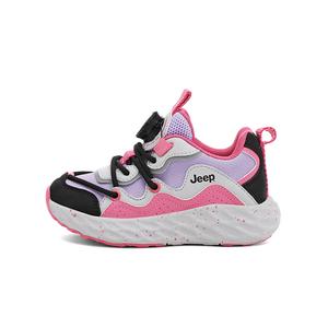 Кроссовки Casual низкие Running Collection Slip Resistant Abrasion Resistant для детей Jeep, розовый розовый/violet синий фиолетовый