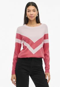 Джемпер VILA PULLOVER RUNDHALS, Cherry Blossom/Mottled Pink