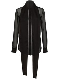 DSQUARED2 блузка с шарфом, черный