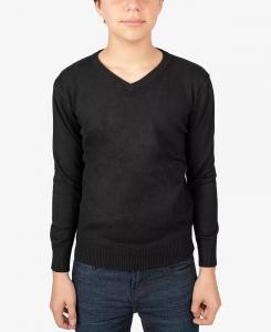 Базовый свитер с v-образным вырезом для мальчика Xray, черный