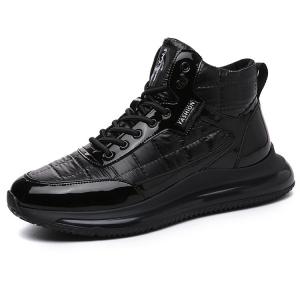 Кеды мужские, обувь для скейтбординга высокая черный Yedani