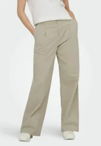 Брюки onlbiana weiter beinschnitt Only, Humus