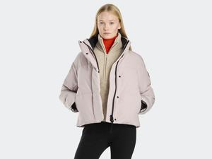 Куртка Canada Goose Grandview Cropped Black Label, Lucent Rose