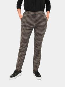 Узкие брюки Goldner, Beige/Brown