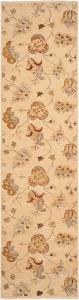 Ковер-дорожка SAFAVIEH, 77 x 305 см, коллекции Agra - , бежевый, ручная вязка, традиционная шерсть, идеально для помещений с высокой проходимостью в гостиной, спальне (AGR370A)