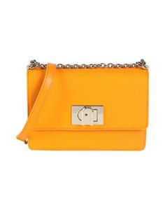 Сумка через плечо Furla, абрикос