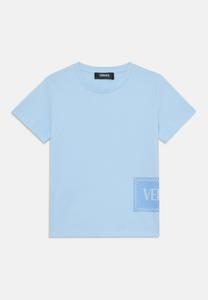 Рубашка с принтом VINTAGE LOGO UNISEX Versace, синий