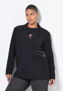 Асимметричный пиджак с пряжкой Studio Untold, Black