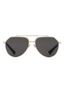 Солнцезащитные очки-пилоты Stefano Dolce & Gabbana Eyewear, золотой