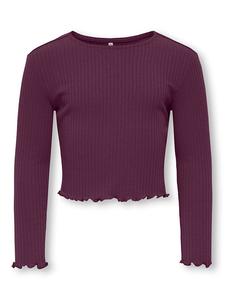 Рубашка с длинным рукавом KIDS ONLY, фиолетовый