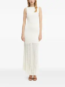 Макси-платье с вырезами Marciano, белый