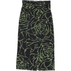 SS26 Casual Long Skirt Women's DRIES VAN NOTEN, черный