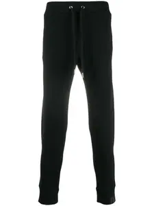 Спортивные брюки узкого кроя с логотипом Diesel, черный
