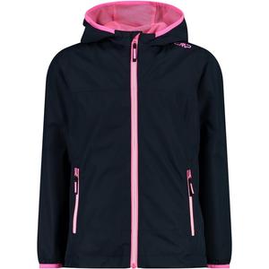 Детская куртка-блузон с капюшоном и фиксатором Cmp, черный