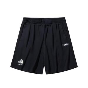 Анта повседневные шорты унисекс базовые черные-2