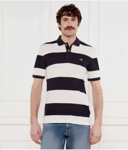 Поло БЛОК regular fit Gant, темно-синий