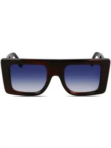 Солнцезащитные очки с логотипом Victoria Beckham, черный
