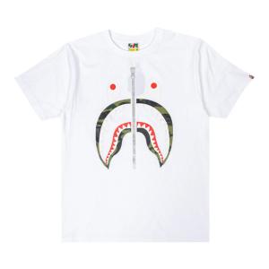 Футболка BAPE 1st Camo Shark Белый/Зеленый