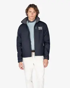 Мужская парка с застежкой и разноцветным принтом Harper & Neyer