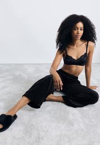 Пижамные брюки Hunkemöller PANT PIPING, Black