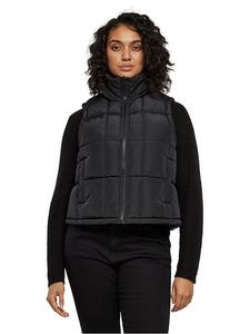 Urban Classics Стеганый жилет черного цвета