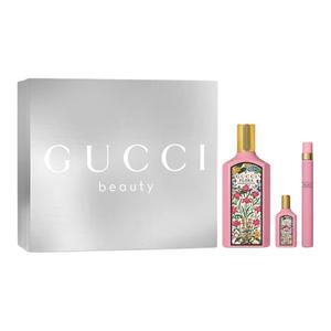 GUCCI Набор парфюма Flora Glamorous Style Gardenia Eau De Parfum EDP с ароматом ягод, апельсина и пот-пурри 100мл+5мл+10мл