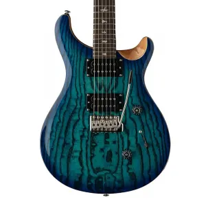 PRS SE «Exotic» Custom 24 Электрогитара из болотного ясеня с капом - озерно-голубая