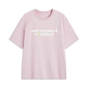 LINING Футболка Sports Trend Series мужская Milk Stone Pink