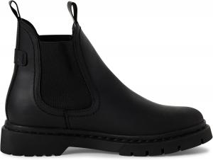 Женские кожаные классические ботинки Челси на молнии Infinity Leather, Black