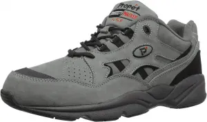 Мужские стабильные туфли-ходунки Propet Propét, серый/черный