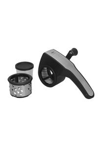 Терка барабанная Pecorino Laser Cut Gefu, schwarz/ silber