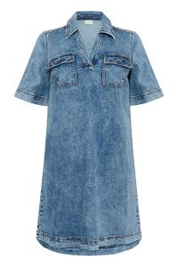 Платье KAFFE CURVE Elona, Blue Denim