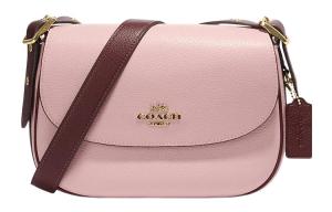 COACH Сумка-седло из галереевой кожи