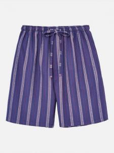 Шорты для сна из матового хлопка в полоску banbury British Boxers, цвет Banbury