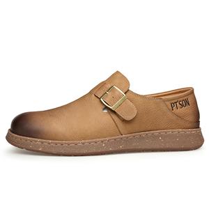 Мужская повседневная обувь с низким верхом PT'SON, Khaki