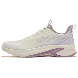 361° Кроссовки Sharp Teeth с амортизацией, дышащие, легкие, низкие, повседневные, женские, бежево-фиолетового цвета