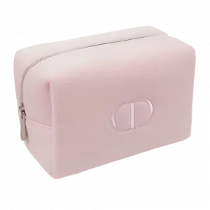 DIOR Минималистичная косметичка с эффектом памяти Pink 14x7.5x10cm