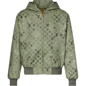 Куртки и пальто весна-лето 2026 для мужчин Louis Vuitton, зеленый