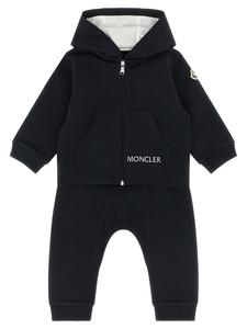 Комплект: худи и джоггеры Moncler Enfant, синий