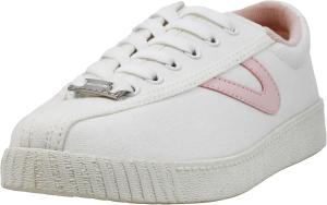 Женские кроссовки TRETORN Nylite Plus из канваса, белый/розовый