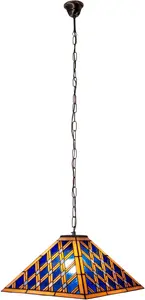 Подвесной светильник Näve Pyra, синий / золотой