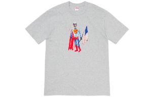 Футболка унисекс Supreme, серый