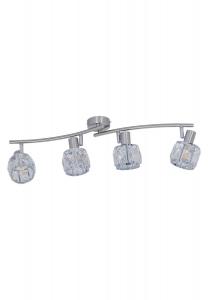 Светодиодный точечный светильник JOSEFA с E14 Näve Leuchten, stahl-blank