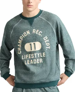 Мужской свитшот с логотипом Yearbook и регланными рукавами Champion, зеленый