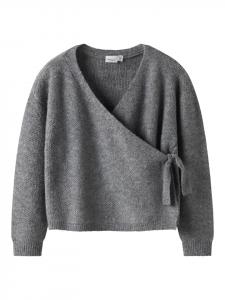 Name it Кардиган серого меланжа