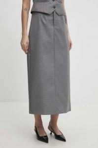 Юбка Answear Lab, серый