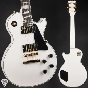 Gibson Custom Shop Les Paul Custom, глянцевый альпийский белый