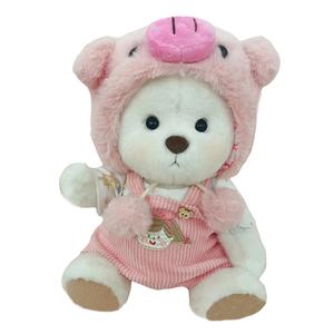 Плюшевая мишка Teddy Joint маленькая милая кукла Dolls and bears dance, белый