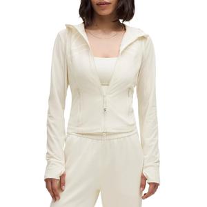 Кроп-топ для йоги женский Lululemon, светлая слоновая кость